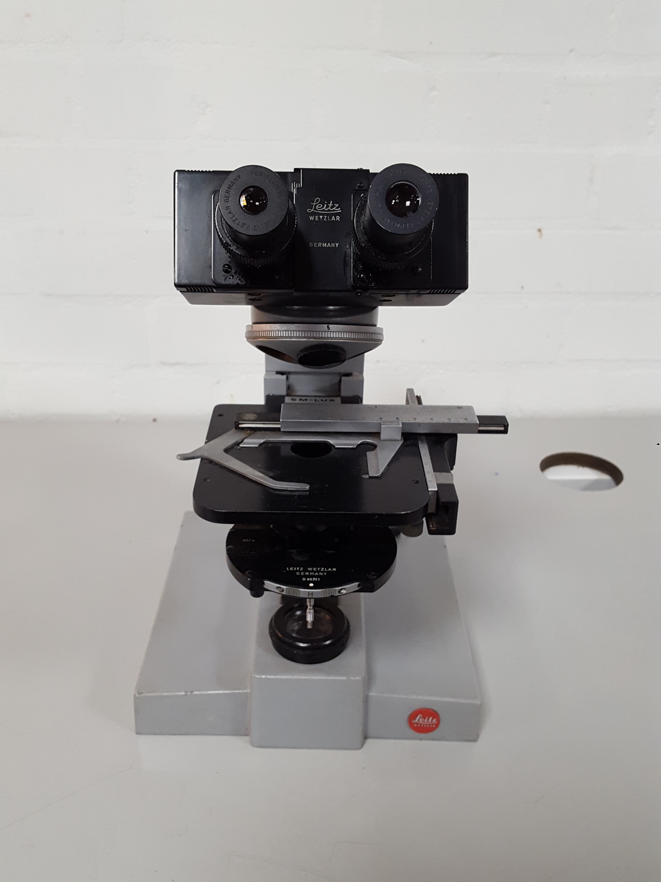 Image of Leitz Wetzlar SM-LUX Type 020-441.004 Microscope D65321 Lab