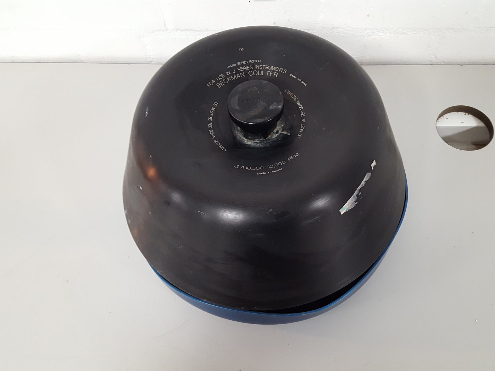 Image of Beckman Coulter J-Lite JLA-10.500 Fixed Angle Centrifuge Rotor - Damaged
