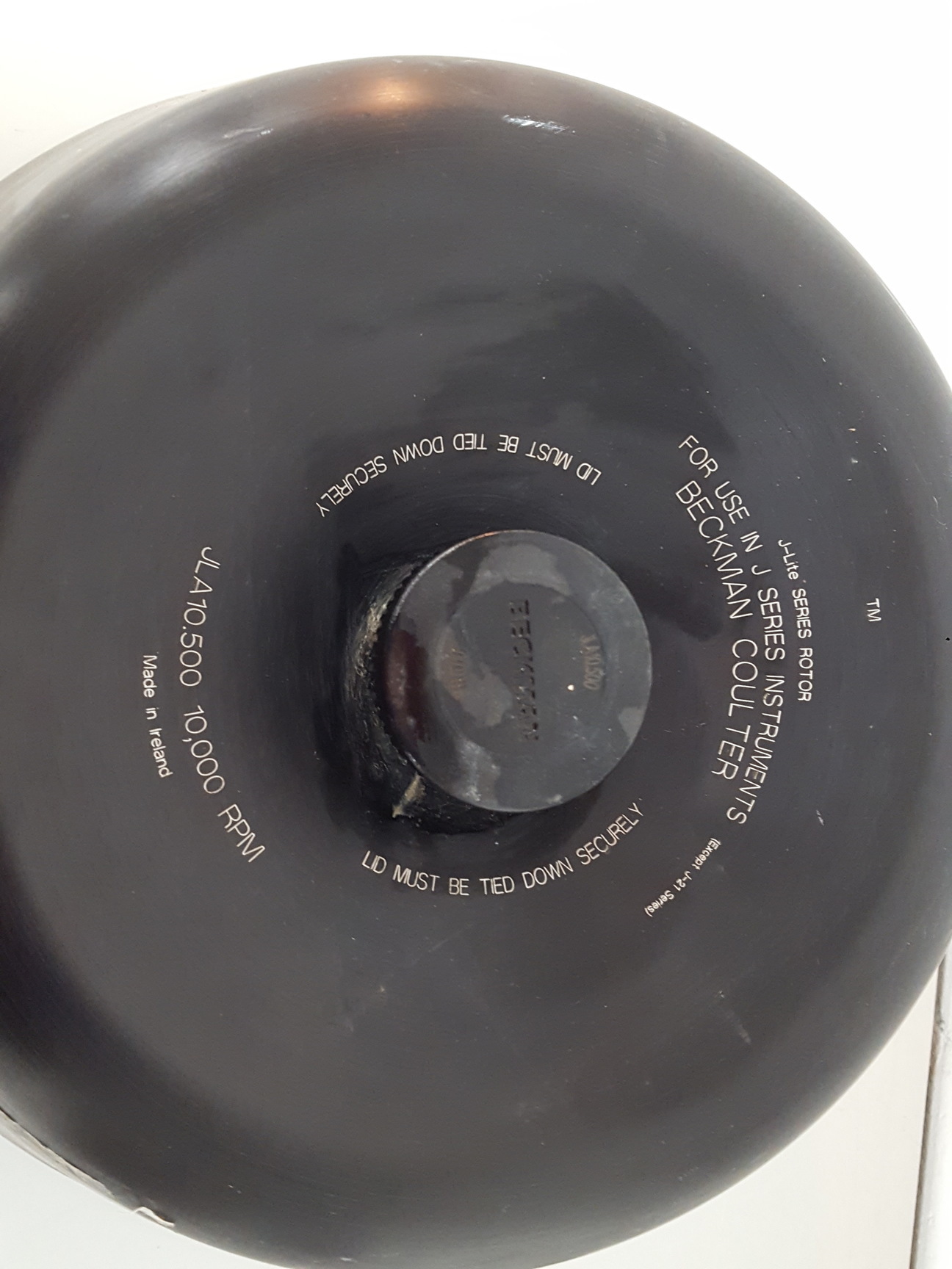 Image of Beckman Coulter J-Lite JLA-10.500 Fixed Angle Centrifuge Rotor - Damaged