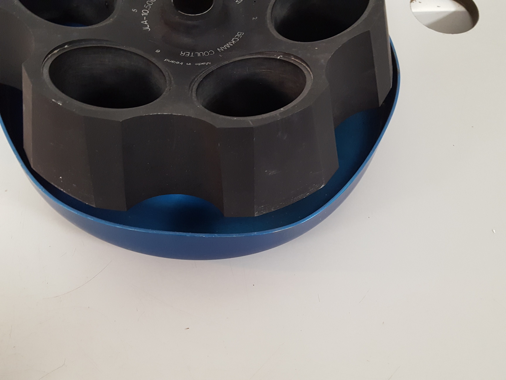 Image of Beckman Coulter J-Lite JLA-10.500 Fixed Angle Centrifuge Rotor - Damaged