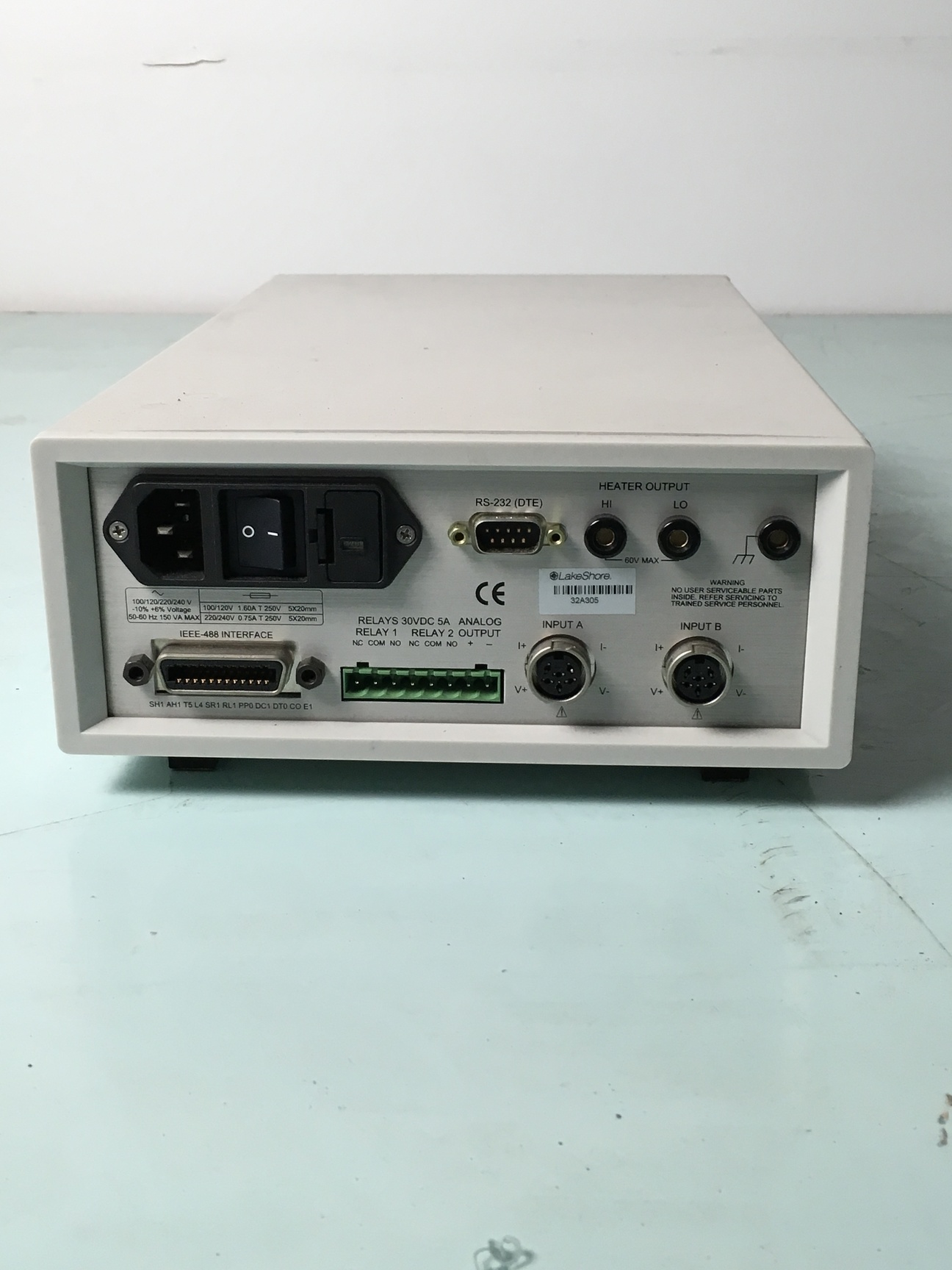 Image of LakeShore 332 Autotuning Temperature Controller Laboratory Lab Equipment