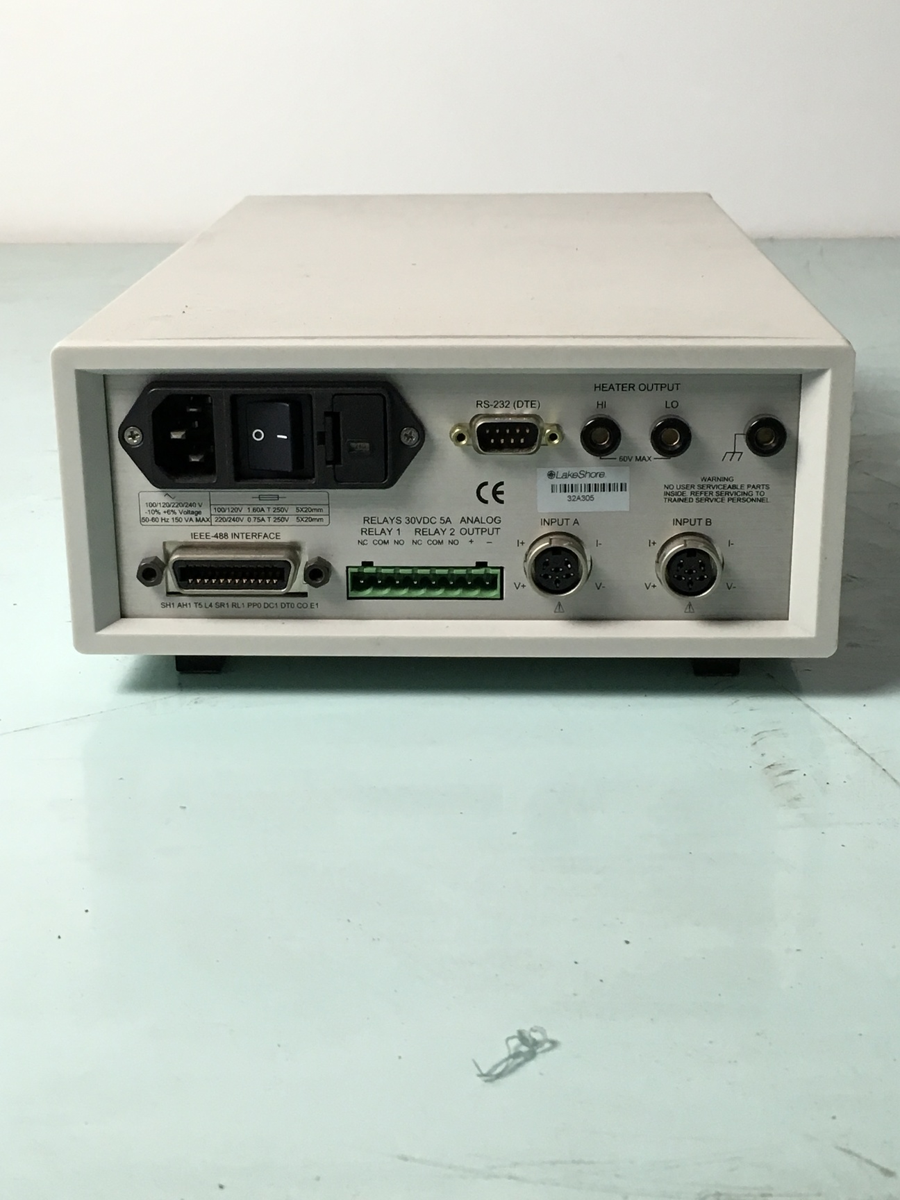 Image of LakeShore 332 Autotuning Temperature Controller Laboratory Lab Equipment