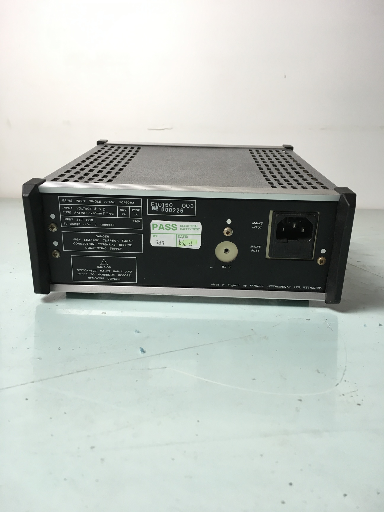 Image of Farnell LS30-10 Autoranging Power Supply Lab Equipment