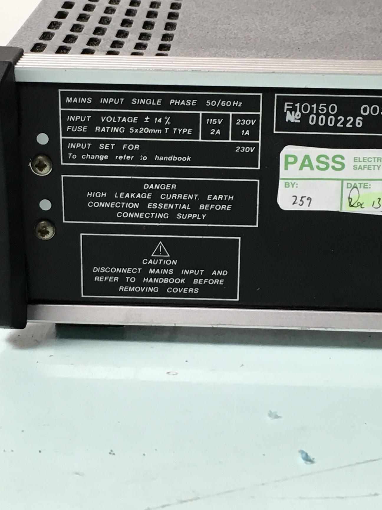 Image of Farnell LS30-10 Autoranging Power Supply Lab Equipment