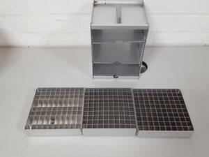 Thumbnail image of Lot of 4x Denley Stainless Steel Lab Freezer Racks Tray Lab