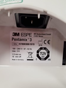 Thumbnail image of 3M Pentamix 3 Automatic Mixing Unit Lab 