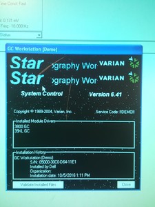 Thumbnail image of Varian CP-3800 / 3380 Gas Chromatograph + Workstation Software GC Lab