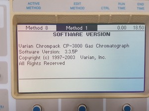 Thumbnail image of Varian CP-3800 / 3380 Gas Chromatograph + Workstation Software GC Lab