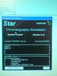 Thumbnail image of Varian CP-3800 / 3380 Gas Chromatograph + Workstation Software GC Lab