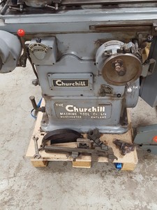 Thumbnail image of Churchill Machine Tools Grinder Model OH 8" Wheel Diameter Disc Grinding
