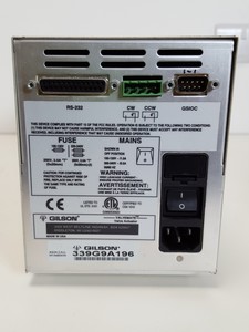 Thumbnail image of Gilson Chromatography System 831, 402 & 306 Pump,  UV/VIS-156 Detector, Lab