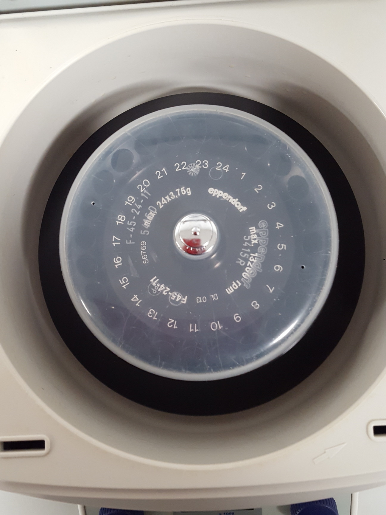 Image of Eppendorf 5415D Bench-Top Centrifuge Lab F45-25-11 Rotor Spares Repairs