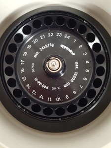 Thumbnail image of Eppendorf 5415D Bench-Top Centrifuge Lab F45-25-11 Rotor Spares Repairs