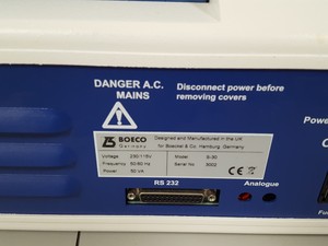 Thumbnail image of Boeco S-30 Bench-Top Spectrophotometer Lab Equipment