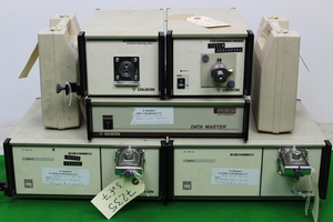 Thumbnail image of Gilson HPLC System Modules Data Master 621 Pumps 306 Dynamic Mixer 811B Manometr
