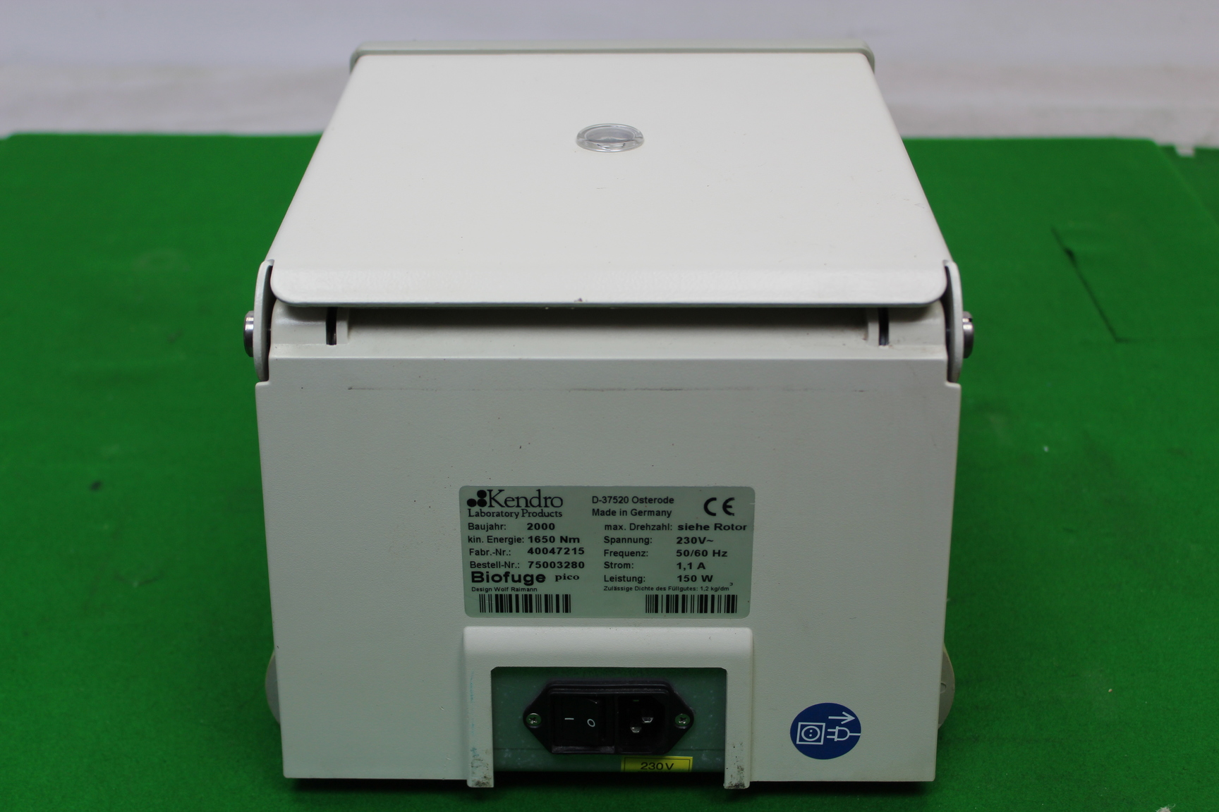 Image of Heraeus Biofuge Pico Benchtop Centrifuge Laboratory Lab Equipment  Spares/Repair