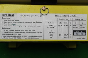 Thumbnail image of Mini-Monitor Series 900 G-M Tube Radiation Geiger Counter Detector 