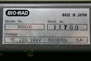 Thumbnail image of Bio-Rad 3000Xi Computer Controlled Electrophoresis Power Supply