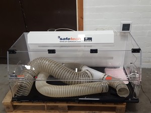 Thumbnail image of Safetech Ducted Flow Hood Airflow FS2020 Flow Science Balance Enclosure FS1645