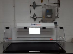 Thumbnail image of Safetech Ducted Flow Hood Airflow FS2020 Flow Science Balance Enclosure FS1645