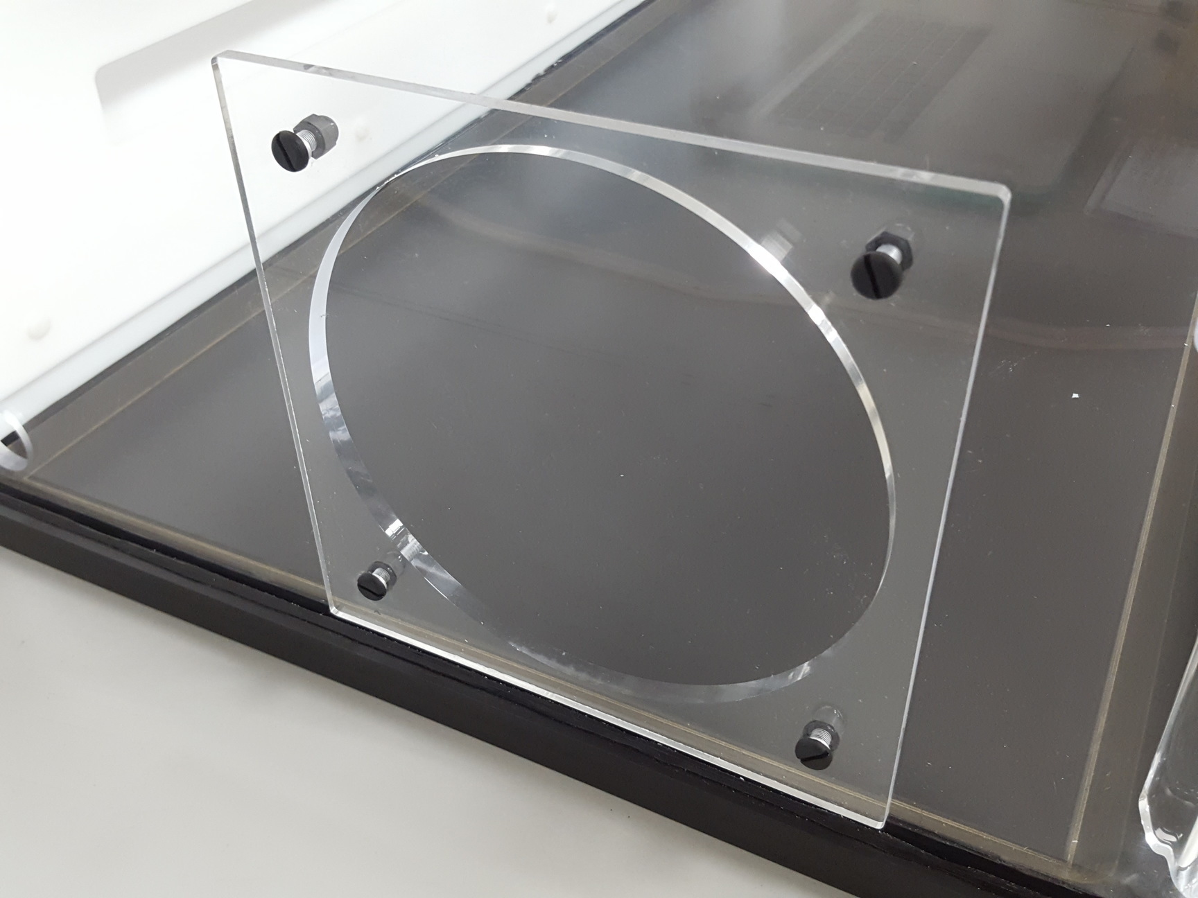 Image of Safetech Ducted Flow Hood Airflow FS2020 Flow Science Balance Enclosure FS1645