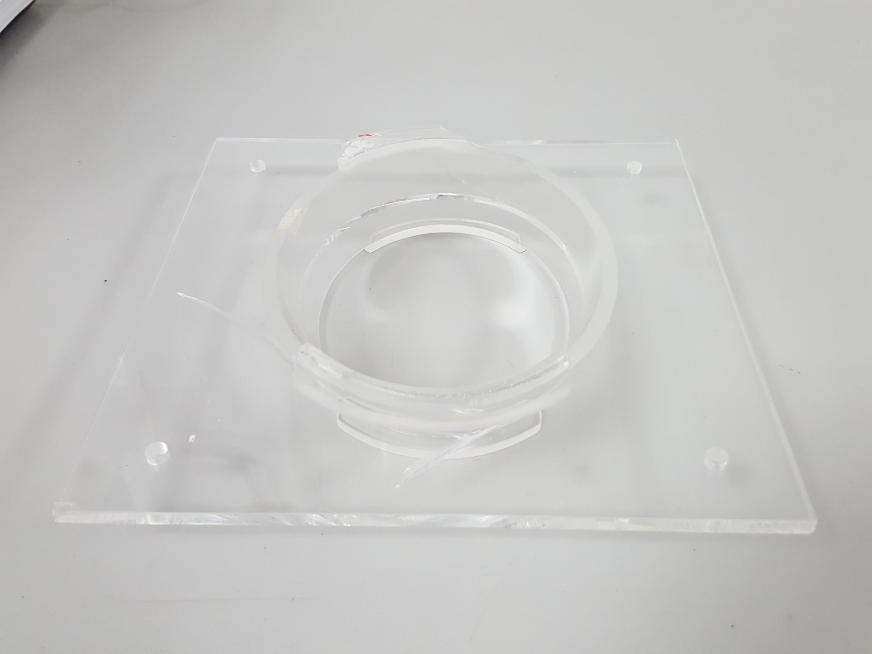 Image of Safetech Ducted Flow Hood Airflow FS2020 Flow Science Balance Enclosure FS1645
