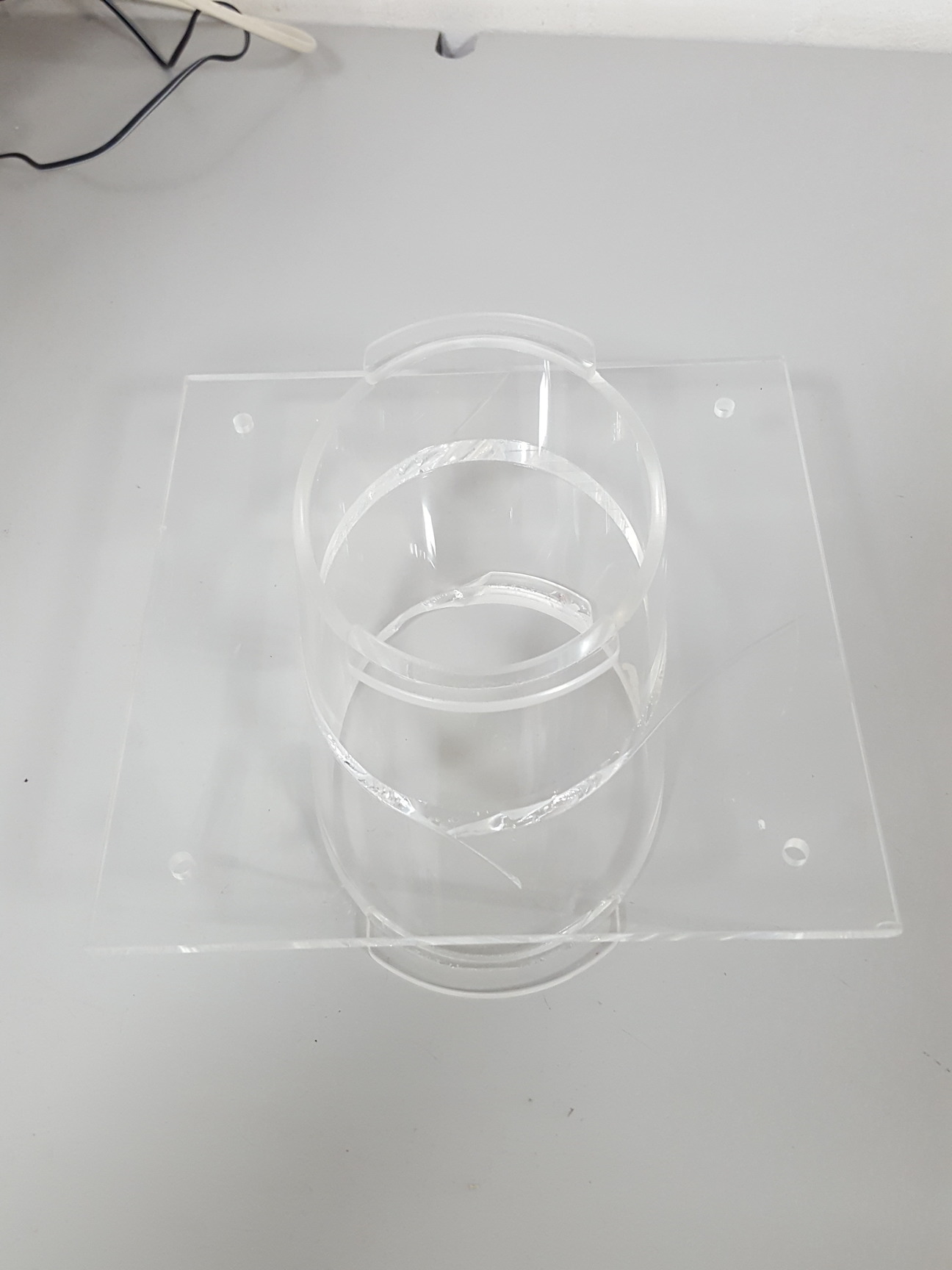 Image of Safetech Ducted Flow Hood Airflow FS2020 Flow Science Balance Enclosure FS1645