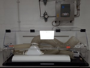 Thumbnail image of Safetech Ducted Flow Hood Airflow FS2020 Flow Science Balance Enclosure FS1645
