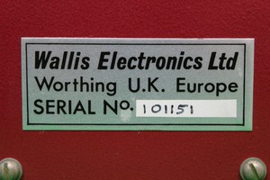 Thumbnail image of Wallis Hivolt High Voltage Power Supply Model C104/1P Laboratory Lab Equipment