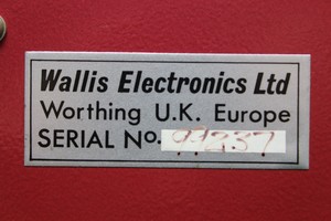 Thumbnail image of Wallis Hivolt High Voltage Power Supply Model C104/1P Laboratory Lab Equipment