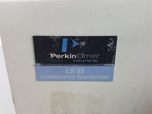 Thumbnail image of Perkin Elmer Model LS55 Luminescence Spectrometer Lab Laboratory Equipment
