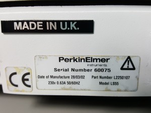 Thumbnail image of Perkin Elmer Model LS55 Luminescence Spectrometer Lab Laboratory Equipment