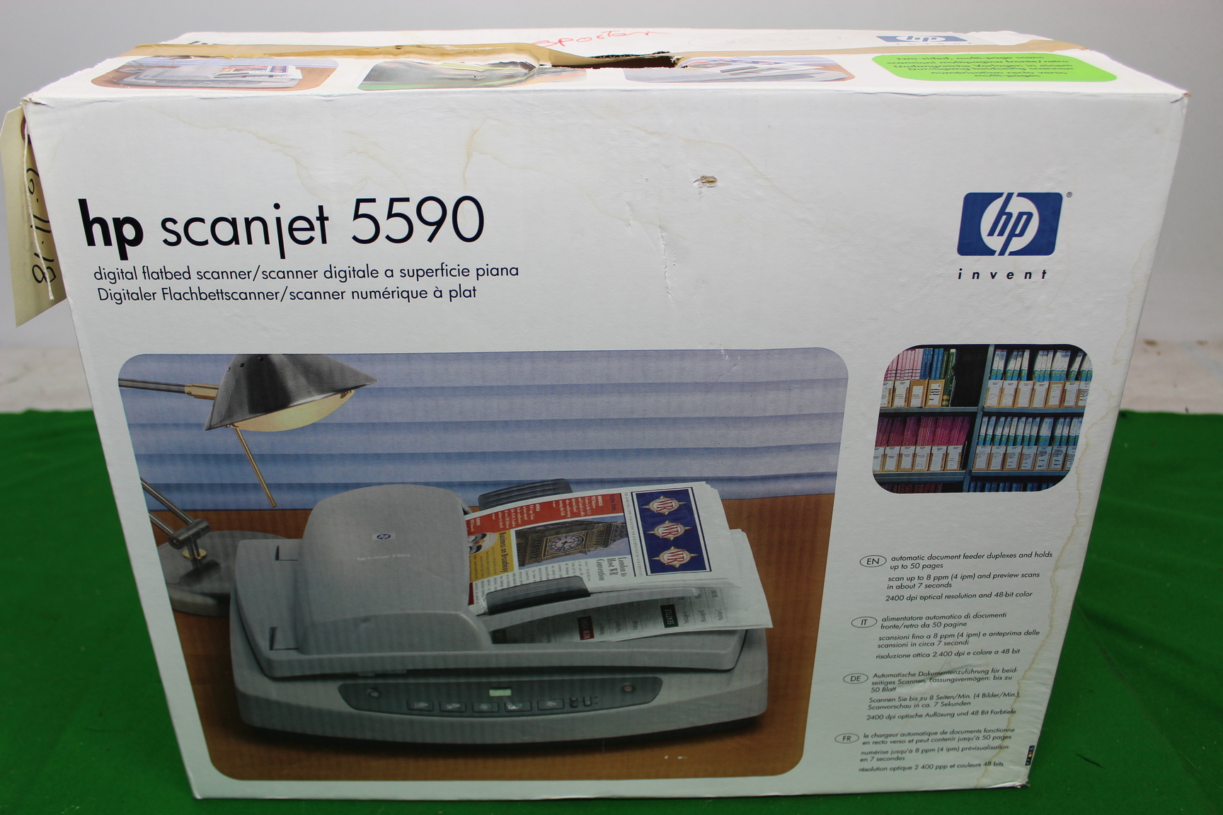 Image of HP Scanjet 5590 Digital Flatbed Scanner Office Equipment