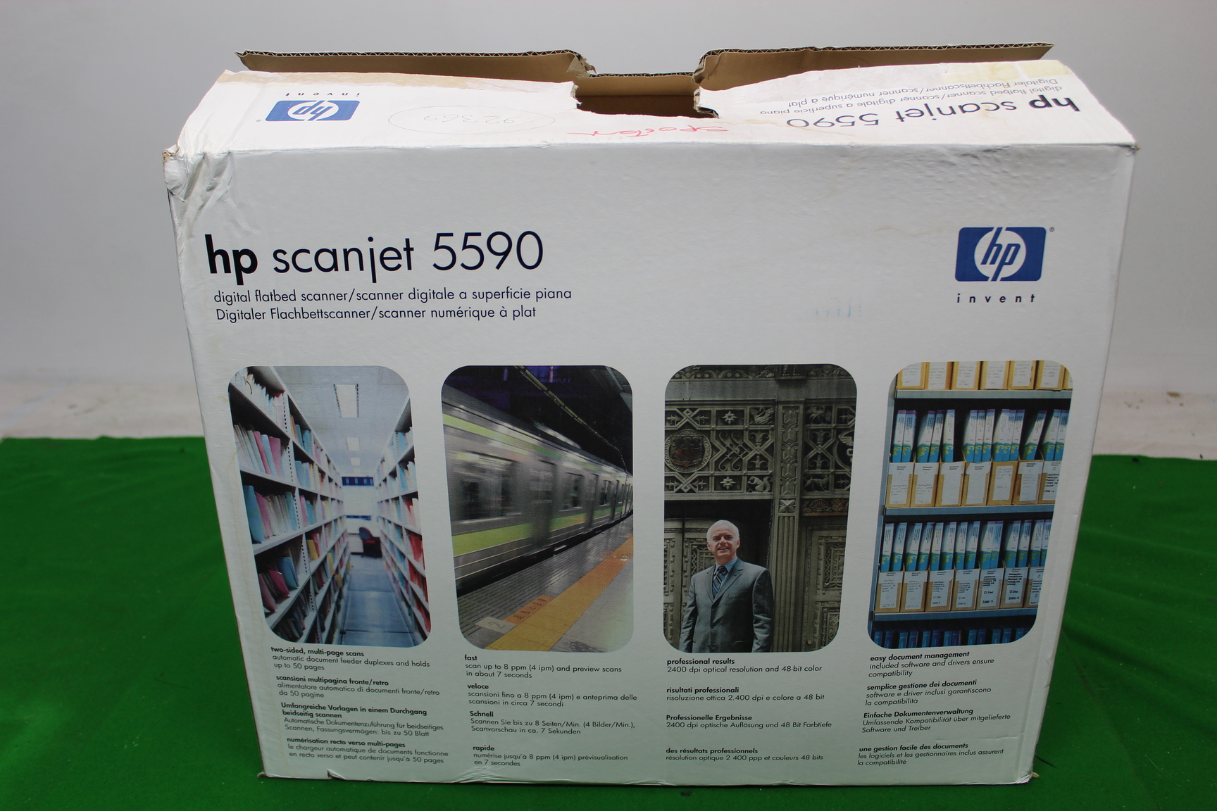 Image of HP Scanjet 5590 Digital Flatbed Scanner Office Equipment
