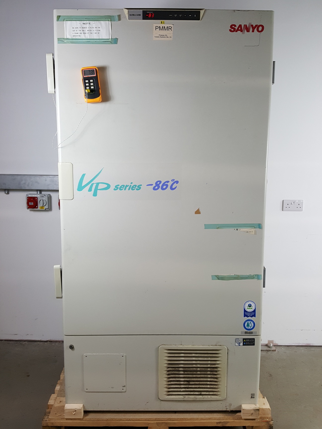 Image of Sanyo MDF-U71V VIP Series -86C Ultra-Low Temperature Freezer Lab ULT