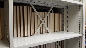 Thumbnail image of Quantity of  11 Flexi Mobile Library Shelving Units in Great Condition Ex Univer