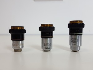 Thumbnail image of Carl Zeiss Binocular Laboratory Microscope w/ 3 Objectives Lab