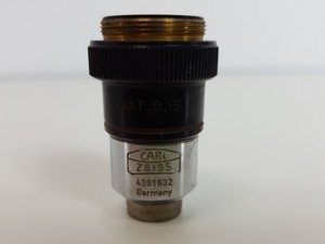 Thumbnail image of Carl Zeiss Binocular Laboratory Microscope w/ 3 Objectives Lab