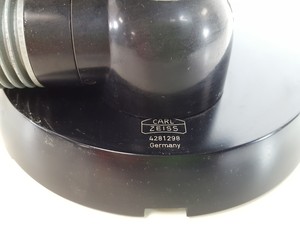 Thumbnail image of Carl Zeiss Binocular Laboratory Microscope w/ 3 Objectives Lab