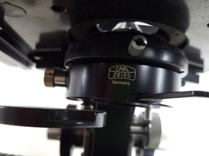 Thumbnail image of Carl Zeiss Binocular Laboratory Microscope w/ 3 Objectives Lab