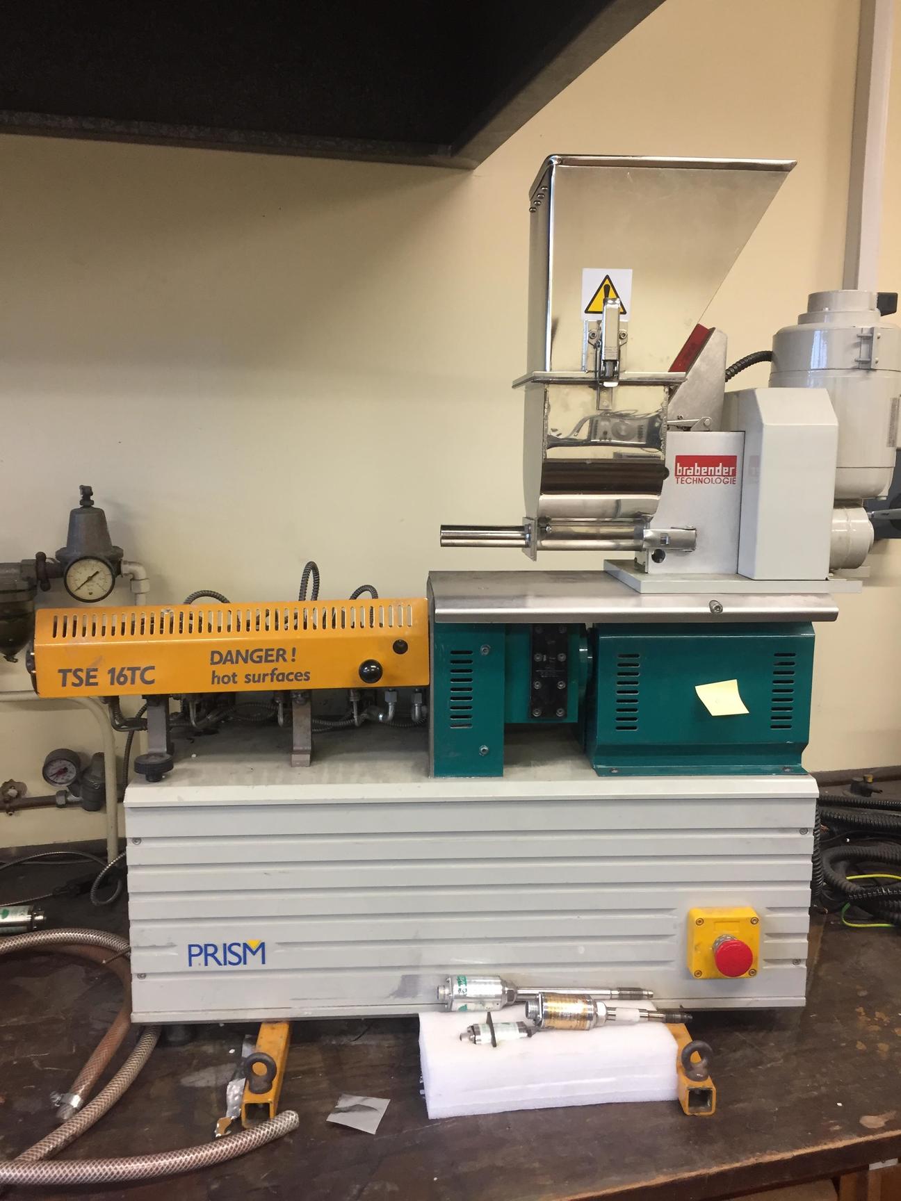 Image of PRISM TSE 16TC Twin Screw Bench-top Extruder for Theermoplastic Compounding