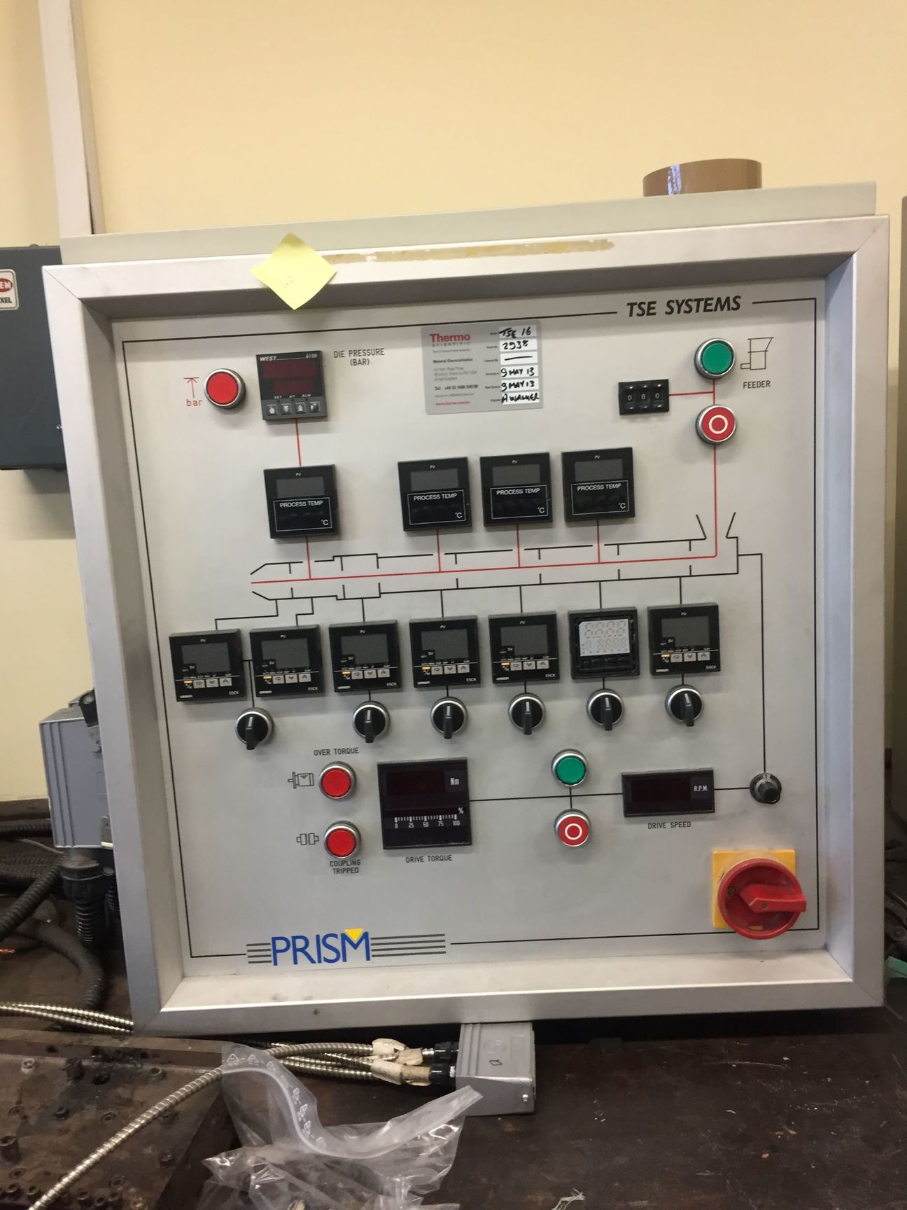 Image of PRISM TSE 16TC Twin Screw Bench-top Extruder for Theermoplastic Compounding
