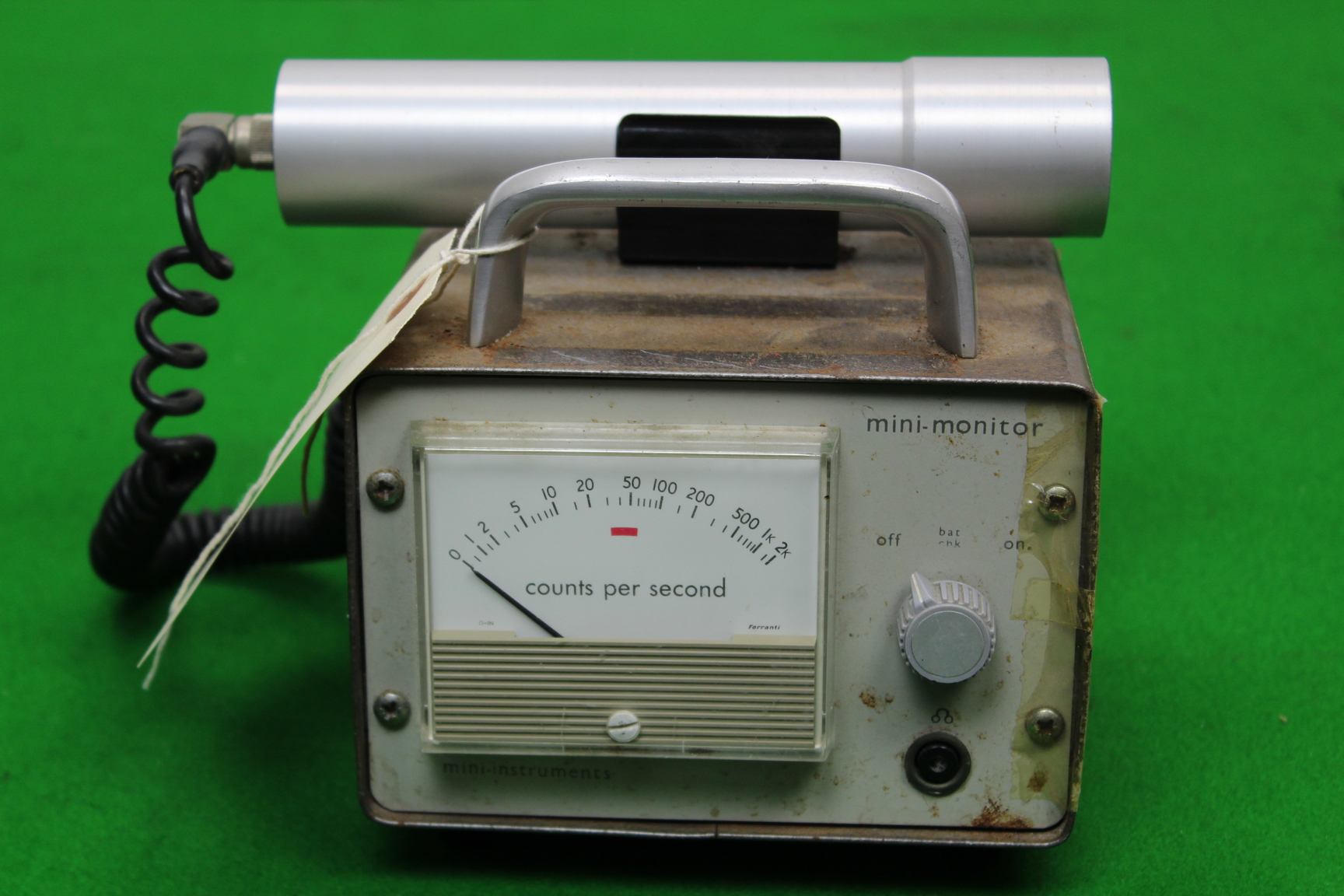 Mini Instruments Geiger Mini Instruments Mini-Monitor Geiger Counter Scintillation Meter w/ X ...