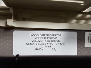 Thumbnail image of Labcold RLPF05042 Fan Circulated Laboratory Fridge Lab