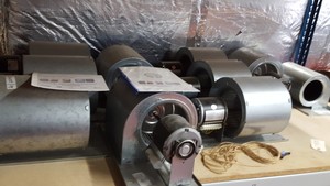 Thumbnail image of Large lot 20 New Axial Fans: Nuaire AX31X-421, Sisme K48410M02284/ K48410M02086