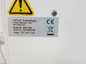 Thumbnail image of Sercon ASX-7400 Autosampler Cetac Technologies Lab