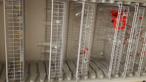 Thumbnail image of Lot of Multiple Flasks, Beakers, Funnels & Other Multiple Items