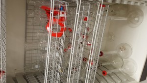 Thumbnail image of Lot of Multiple Flasks, Beakers, Funnels & Other Multiple Items