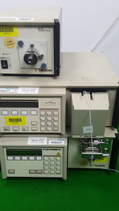 Thumbnail image of Gilson 811C Dynamic Mixer/ 118 UV/VIS Detector / 307 HPLC Piston Pump