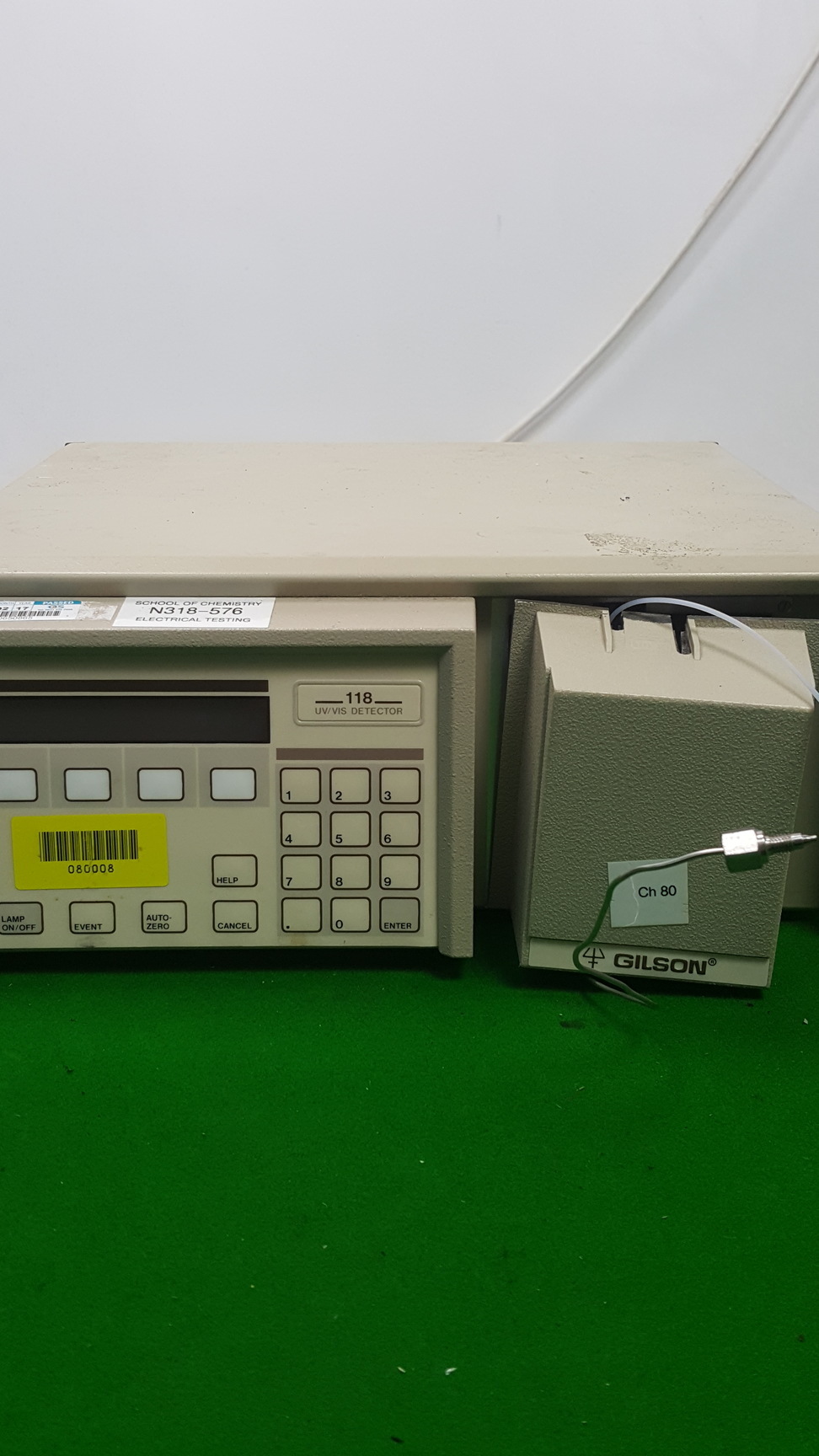 Image of Gilson 811C Dynamic Mixer/ 118 UV/VIS Detector / 307 HPLC Piston Pump